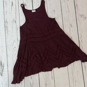 Intimately FREE PEOPLE Voile Lace Trapeze Slip Dress Size S
